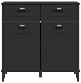 Aparador VIKEN 80x40x80 cm derivados de madeira preto