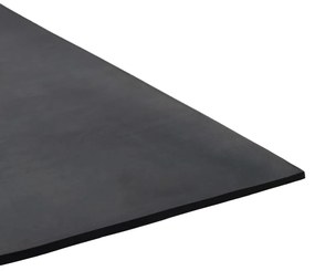 Tapete de borracha antiderrapante liso 1,2x2 m 3 mm
