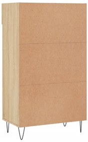Sapateira 60x35x105 cm derivados de madeira carvalho sonoma