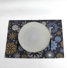 Individual / Guardanapo / Caminho de Mesa Snowflake