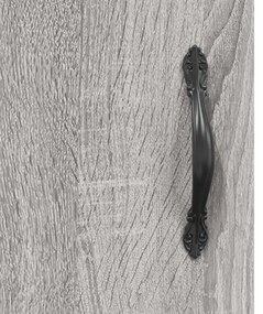 Mesa de centro 90x50x40 cm derivados de madeira cinzento sonoma