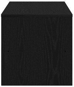 Móvel de TV 120x40x40 cm derivados de madeira carvalho preto