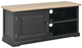 vidaXL Móvel de TV 90x30x40 cm madeira preto