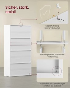 Estante com 4 prateleiras e 2 compartimentos 29 x 65,8 x 130 cm com portas em branco