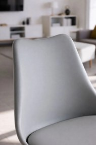 Cadeira Synk Basic - Cinza claro