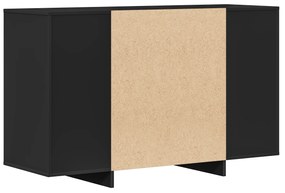 Sideboard Preto 120x41x75 cm Madeira de engenharia