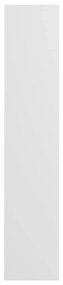 Sapateiras de parede 2 pcs 60x18x90 cm contraplacado branco