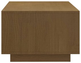 Mesa de centro 110x50x33,5 cm pinho maciço castanho mel