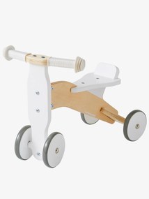 Triciclo em madeira FSC®. branco