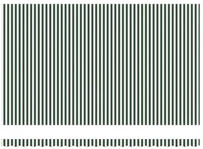Tecido de Substituição de Toldo para Estrutura de 5x3.5 m Verde e Bran