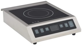 vidaXL Placa de indução elétrica de mesa com ecrã tátil 3500 W