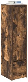 Aparador alto 29,5x34x119,5cm deriv. madeira carvalho fumado