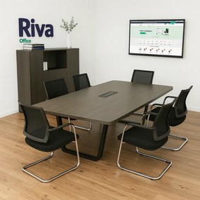 Conjunto Profissional para Sala de Reuniões - Riva Office
