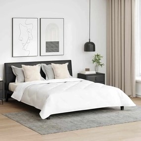 Edredom de Inverno 3 pcs Branco 260 x 220 cm Microfibra