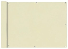 Tela varanda tecido oxford 75x600 cm creme