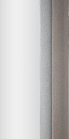 ESPELHO DE PAREDE CLOE VELUDO 60X4X160 CM CINZENTO
