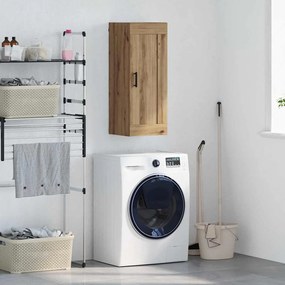 vidaXL Armário de parede Carvalho Artesanal 34,5 x 34 x 90 cm