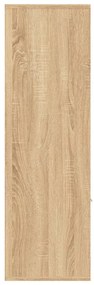 Estante 98x30x98 cm derivados de madeira carvalho sonoma