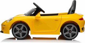 Carro elétrico para crianças RUF GT 12V,com portas rebatíveis, comando remoto, luzes LED dianteiras e traseiras, entrada USB/Aux, bateria de lítio, li