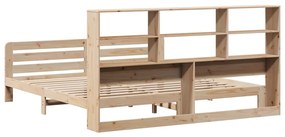 Cama sem colchão 180x200 cm madeira de pinho maciça
