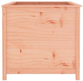 Canteiro elevado jardim 119,5x82,5x78cm madeira douglas maciça
