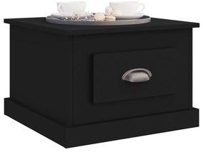 Mesa de centro 50x50x35 cm derivados madeira preto