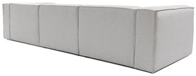 Sofá de 3 Lugares Fora – Cinzento Claro – 296 cm