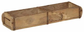 Bandejas vidaXL 4 pcs 60,5x15x9 cm Madeira Sólida Reciclada
