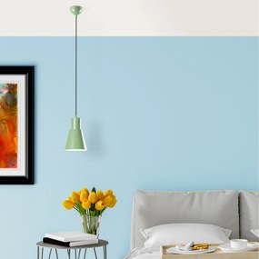 Chandelier Konıkkem – Mint – Ø14 h:20 cm