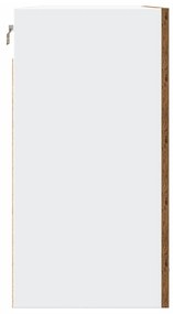 Armário de parede “Lyon” 80x31x60 cm madeira velha