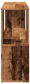 Estante 100x24x63 cm derivados de madeira madeira velha