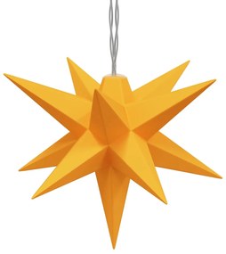 Luzes de Natal 10 LEDs 10 cm amarelo