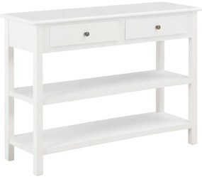 Aparador 110x35x80 cm MDF branco