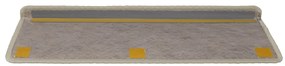 Tapetes escada adesivos aspeto sisal 30 pcs 65x21x4 cm verde
