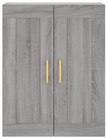 Móveis de parede 2 pcs derivados de madeira cinzento sonoma