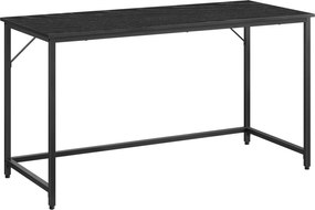 Secretária escritório 60 x 135 x 76 cm preto