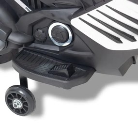 Mota eletrica Crianças Superbike 12V 1 a 4 anos Branca