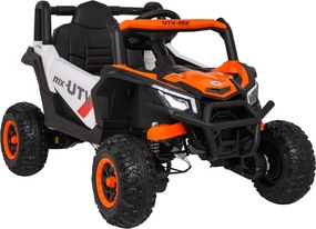 Buggy elétrico para Crianças 12V 4x4 Madman UTV-MX Rodas de espuma EVA Branco