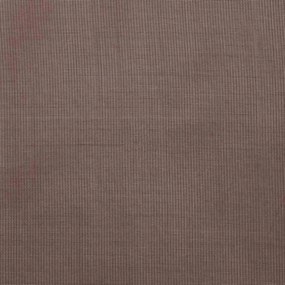 Cortinas de voile com bolsos para varão 2 pcs castanho