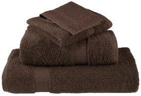 Toalhas de sauna premium SOLUND 10pcs 80x200cm 600gsm castanho
