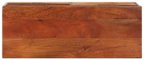 Móvel de TV 80x30x42 cm madeira de acácia maciça