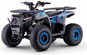 Moto 4 gasolina crianças Motors WARRIOR 125cc Azul