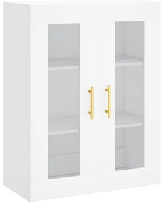 Armário alto 69,5x34x180 cm derivados de madeira branco