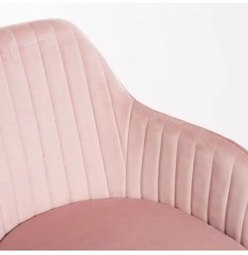 DUDECO - Cadeira Norbana Gold Rosa