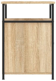 Mesas cabeceira 2 pcs 40x42x60cm deriv. madeira carvalho sonoma