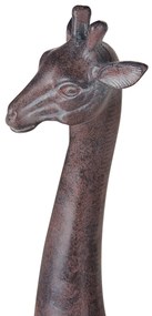 Figura decorativa castanha 55 cm MANBU Beliani