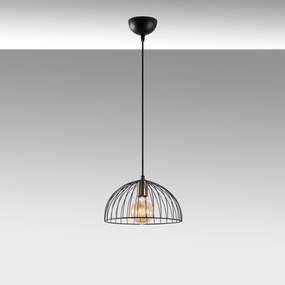 Candeeiro Telkure – Preto Antique – 31 x 31 x 105 cm
