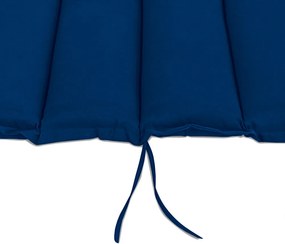 Almofada para espreguiçadeira (NÃO INCLUÍDA) 183 x 56 x 7 cm Azul