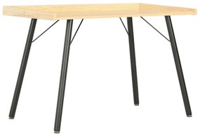 20271 vidaXL Secretária 90x50x79 cm cor carvalho