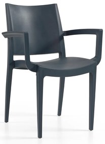 Cadeira Wanda Antracite MR - Pack 30 unidades